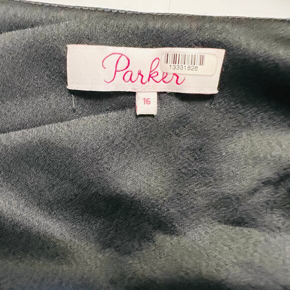 Parker Lee Combo Black Long Sleeves Romper Size 16 - Picture 5 of 9